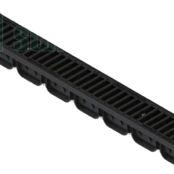 Лоток водоотводный пластиковый PolyMax Basic DN100 h60