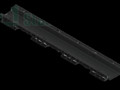 Лоток водоотводный пластиковый PolyMax Basic DN100 h60