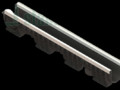Лоток водоотводный пластиковый PolyMax Basic DN100 h155